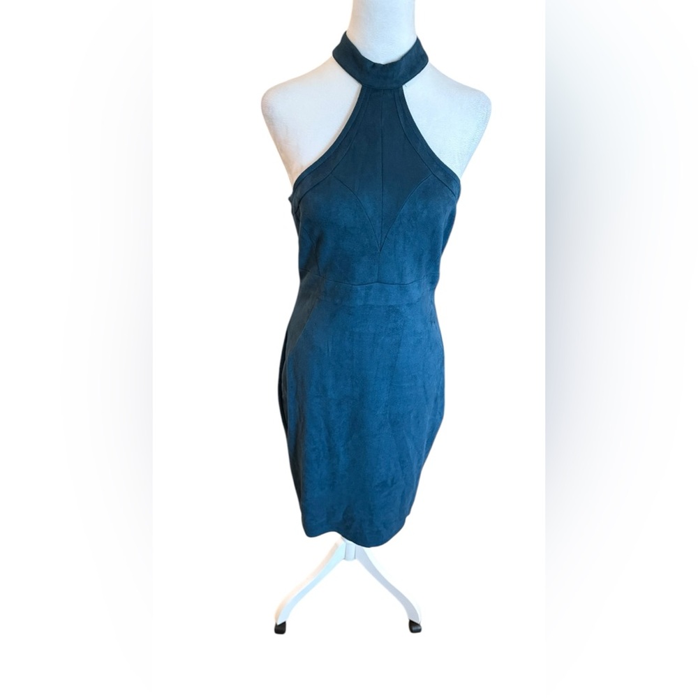 Windsor Micro-Fiber Navy Dress